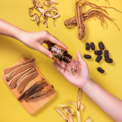 Combo 2 Sản Phẩm Bổ Khí Tăng Lực Hoàn và Trà Dưỡng Tâm An Thần Disan