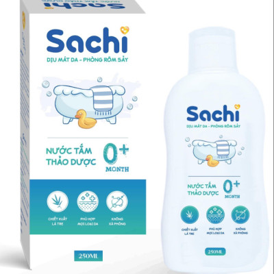 Nước tắm thảo dược cho bé SACHI 250ml