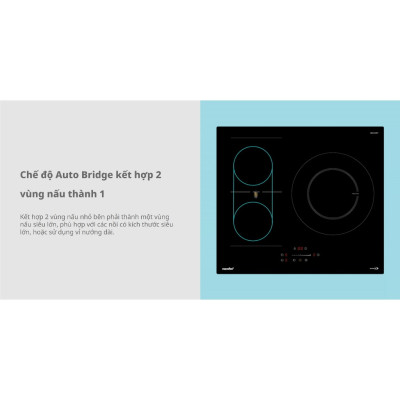 BẾP TỪ 3 VÙNG NẤU COMFEE CIH-74T2AD - Hàng chính hãng