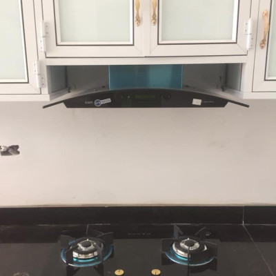 Máy hút mùi kính cong cảm ứng 900mm KAFF KF-GB029 - Hàng Chính Hãng