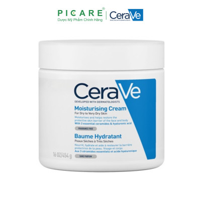 Kem Dưỡng Ẩm Cho Da Khô CeraVe Moisturising Cream 454g
