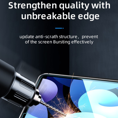 Miếng dán kính cường lực full màn hình 2.5D Cho iPad Pro 11 2021 Chip M1 / Pro 11 2020 / Pro 11 2018 / Air 4 10.9 inch hiệu WIWU iVista Chống va đập, vát cạnh 2.5D, chống vân tay - hàng nhập khẩu 