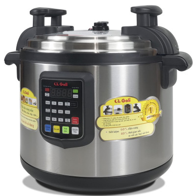 Nồi áp suất Gali GL-1626, dung tích 17lít, Sử dụng hoàn hảo cho các nhà hàng, quán ăn, trường học, hàng chính hãng 100%, bảo hành 24 tháng Gali