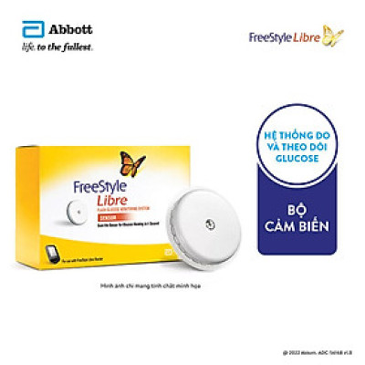 Bộ cảm biến đo đường huyết liên tục FreeStyle Libre (LƯU Ý: Sản phẩm phải được sử dụng cùng với đầu đọc cầm tay FreeStyle Libre)