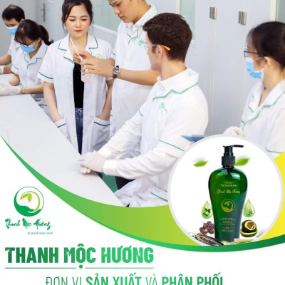 Combo dầu gội & dầu xả Thanh Mộc Hương ngăn rụng tóc kích thích mọc tóc sạch gàu nấm ngứa 350ml