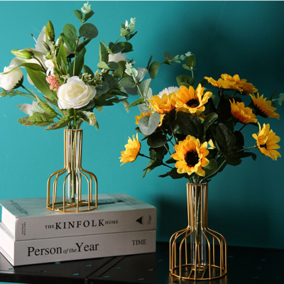 Lọ hoa trang trí decor bàn ăn, đàn piano, nhà bếp, phòng khách (ko kèm hoa) - Hàng chính hãng