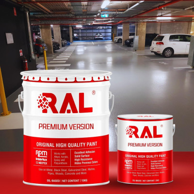 Sơn sàn Garage PU hệ lăn RAL GARAGE SHIELD - 5KG