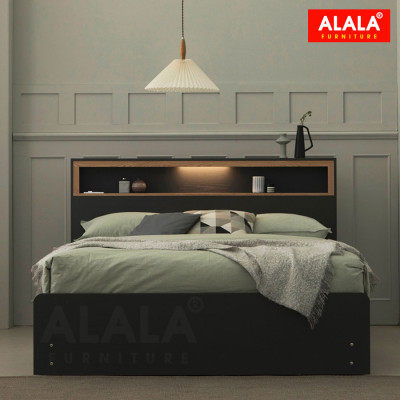 Giường ngủ ALALA1220 / Miễn phí vận chuyển và lắp đặt/ Đổi trả 30 ngày/ Sản phẩm được bảo hành 5 năm từ thương hiệu ALALA/ Chịu lực 700kg 
