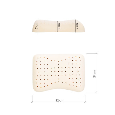 Gối Cao Su Liên Á Peanut - Cao Su Thiên Nhiên 100%