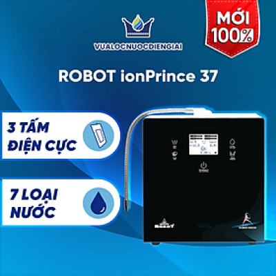 Máy Lọc Nước Điện Giải Ion Kiềm ROBOT IonPrince 37 - Hàng Chính Hãng