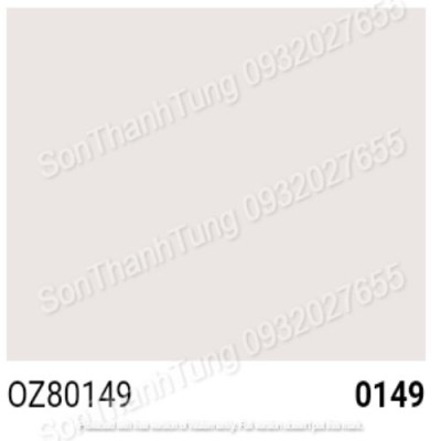 OEXPO ZOCO ANTI-FADE UV FOR EXTERIOR – SƠN NGOẠI THẤT CAO CẤP CHỐNG THẤM & BỀN MÀU VƯỢT TRỘI- OZ 80149