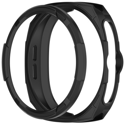 Ốp Case Armor tích hợp viền bezel bảo vệ cho Samsung Galaxy Watch8 Classic 46mm - Hàng Chính Hãng