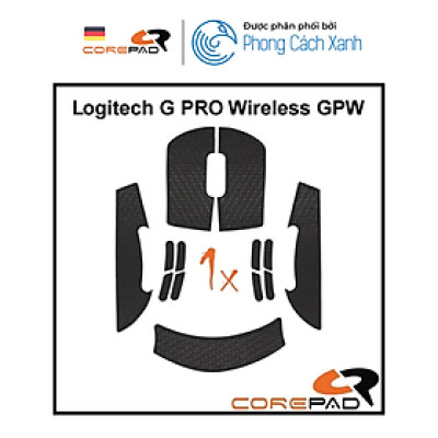 Bộ grip tape Corepad Soft Grips - Logitech G Pro Wireless / Logitech G PRO 2 Lightspeed - Hàng Chính Hãng
