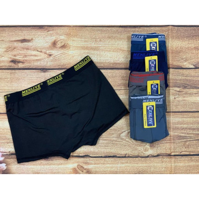 Combo 10 Quần Lót Đùi Nam Thun Lạnh Lưng Nhỏ Menlive ML3 – Mát Lạnh, Co Giãn 4 Chiều