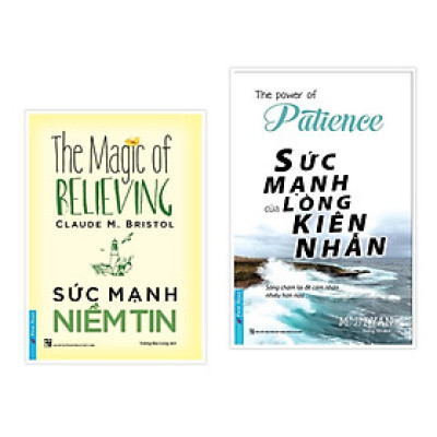 Sách - Combo Sức Mạnh Niềm Tin + Sức Mạnh Của Lòng Kiên Nhẫn - First News