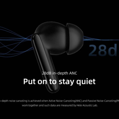 Tai nghe Bluetooth True Wireless QCY T13 ANC2 - Hàng Chính Hãng