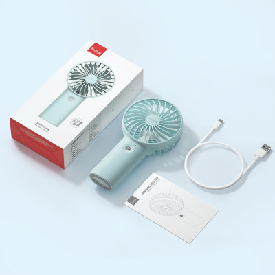 Quạt tích điện mini cầm tay YOOBAO F3 3000mAh, pin bền 15h liên tục, nhỏ gọn cất vào balo sạc USB tiện dụng mang đi chơi - Hàng chính hãng