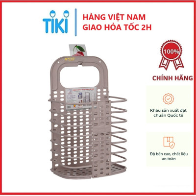 Giỏ đựng quần áo thông minh có thể xếp gọn hàng nhựa Việt Nhật chất lượng cao - Hàng chính hãng ( Giao màu ngẫu nhiên)