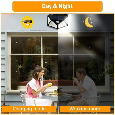  ĐÈN CẢM ỨNG NĂNG LƯỢNG MẶT TRỜI 100 BÓNG