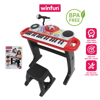 Đàn Organ Kèm Mic Và Bàn DJ Winfun 2068G