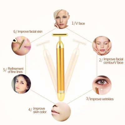 (Hàng Có Sẵn) Máy massage mặt nâng cơ (Nhận hàng 1-3 ngày) cây lăn mặt săn da mặt giảm nếp nhăn (Hàng Chính Hãng)