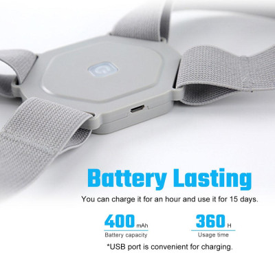 Đai Chống Gù Lưng Thông Minh Cảm Biến Rung Khi Ngồi Sai Tư Thế