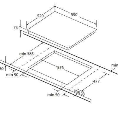 Combo Bếp 3 Lò Điện Từ Nagakawa UltraSlim NK3C06M Và Máy Hút Mùi Nagakawa NKCH08M70 Tích hợp công nghệ NaSYNC - Tự động đồng bộ điều khiển giữa bếp điện từ và hút mùi Điều khiển chuyển động Leap Motion và Touch Control bằng cách vẫy tay - Hàng Chính Hãng