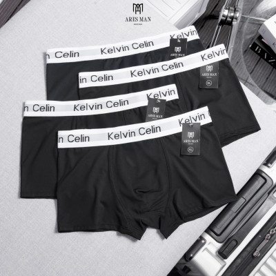  Quần boxer nam, quần lót nam thun lanh KELVIN 2.0 kháng khuẩn co giãn 4 chiều thấm hút mồ hôi phong cách nam tính - 