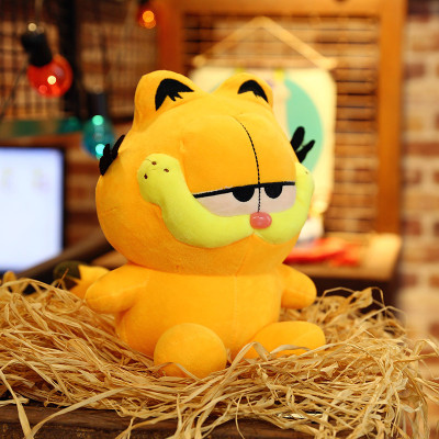 Gấu bông mèo vàng Garfield siêu dễ thương hài hước (25cm) mèo béo siêu quậy Garfield đáng yêu hàng cao cấp