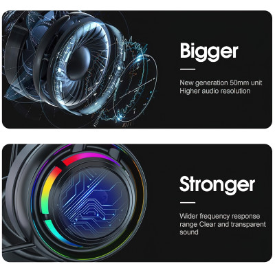 Tai Nghe PSH300 Led RGB Gaming Headset jack USB tiện lợi cho máy tính laptop hàng nhập khẩu