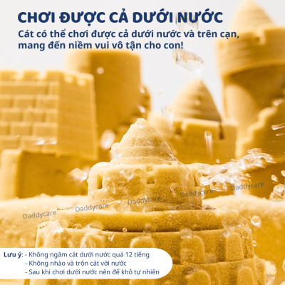 Cát động lực cho bé kèm khuôn chính hãng Mideer Magic Sand Play Set Kinetic sand