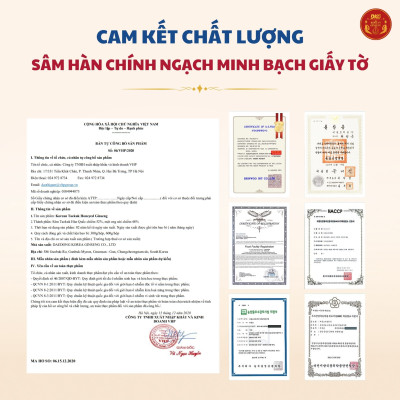 Thái cực sâm (Thiên sâm) tẩm mật ong 300gram Daedong Korea Ginseng