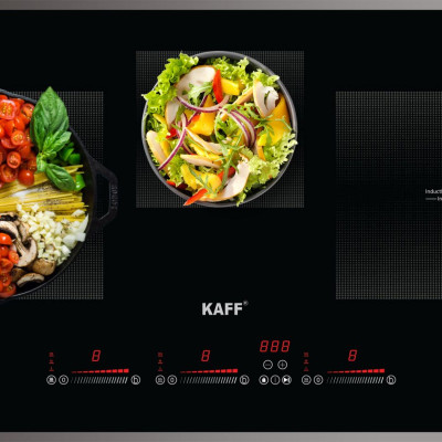 Bếp Từ 3 Vùng Nấu KAFF KF-IH6003II Nhập Khẩu - Hàng Chính Hãng