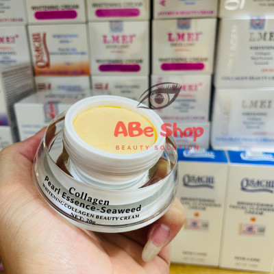 Kem LMEI Ngọc Trai - Collagen 25g - Làm Trắng - Giảm Thâm Nám - Trắng Da - Cải Thiện Da Tối Màu