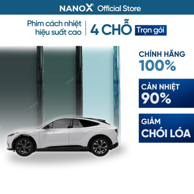 Phim cách nhiệt ô tô 4 chỗ siêu chống nóng dán kính trọn gói cả xe cao cấp NanoX