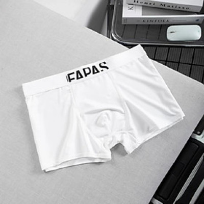 Quần lót nam, quần boxer nam họa tiết in chữ chất thun lạnh mềm mịn siêu mát thấm hút mồ hôi - Fapfas 2.0