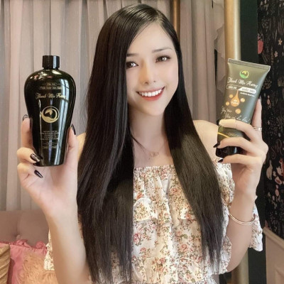 Combo dầu gội & dầu xả Thanh Mộc Hương ngăn rụng tóc kích thích mọc tóc sạch gàu nấm ngứa 350ml