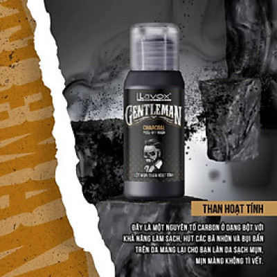 Mặt Nạ Lột Mụn Than Hoạt Tính Gentleman