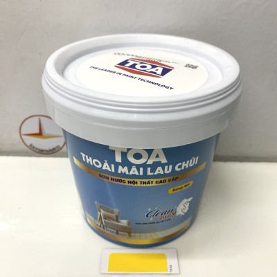 Sơn phào chỉ cho trần nhà Toa thoải mái lau chùi màu C- 7910 _1L