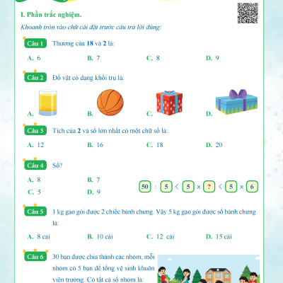 Combo Bài Tập Tuần Toán, Tiếng Việt Lớp 2 - Kết Nối Tri Thức