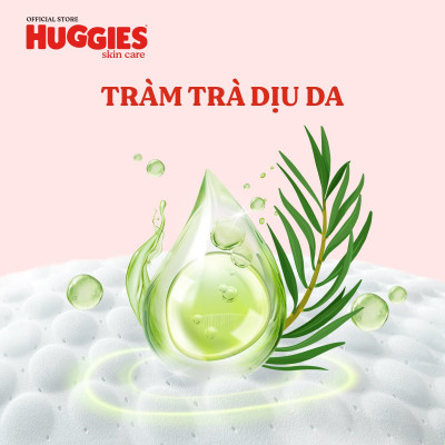 [MUA 4 TẶNG 1] Tã quần Huggies Skincare Mega Jumbo XL84+4 Mẫu Dày 2mm