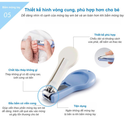 Bộ Cắt Móng Tay, Ráy Tai Cho Bé Ku.Ku Duckbill