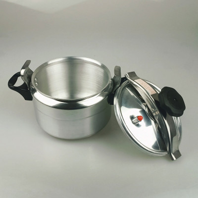 Nồi áp suất đun ga đáy từ 5L size 22cm AG198 dùng được trên cả bếp từ và các bếp khác, màu ngẫu nhiên-hàng chính hãng