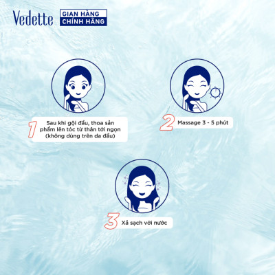 Mặt Nạ Ủ Tóc Vedette Gừng Sả 145ml