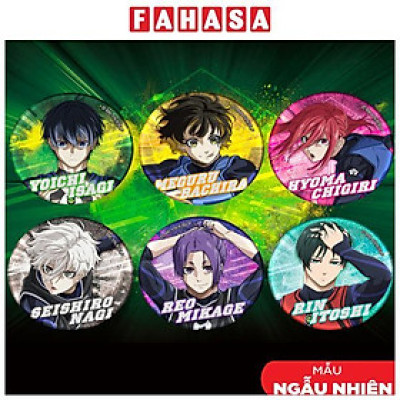 Huy Hiệu Blue Lock 01 - Sunrisepop BLAC013 (Mẫu Sản Phẩm Giao Ngẫu Nhiên)