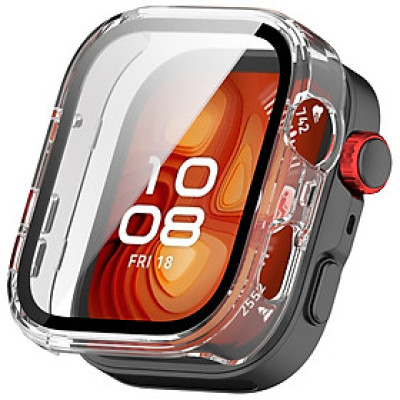 Ốp Case kèm kính cường lực Kai.N Curved Glass bảo vệ mặt đồng hồ dành cho Huawei Watch Fit 4/ Fit 4 Pro_ Hàng Chính Hãng