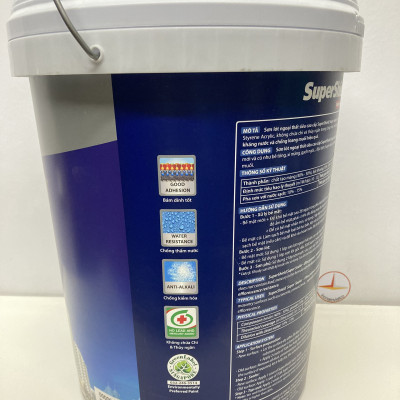 Sơn lót chống kiềm ngoại thất siêu cao cấp TOA Supershield Sealer _18L