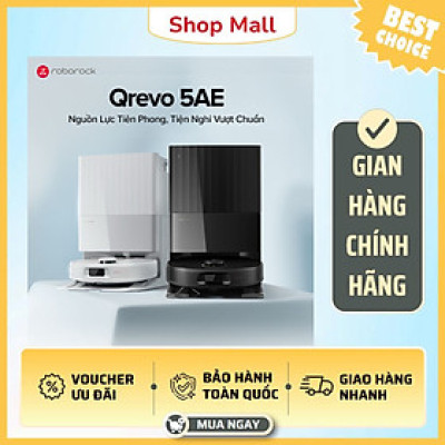 Robot hút bụi lau nhà Roborock Qrevo 5AE – Hàng Chính Hãng