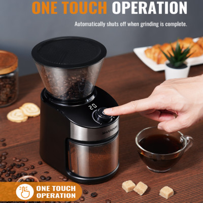 Máy xay hạt cà phê cao cấp Shardor CG836B - Công suất 150W - Hàng Nhập Khẩu