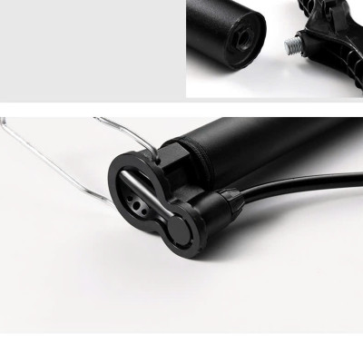 Bơm xe đạp, xe máy xách tay siêu nhẹ, áp suất 120 PSI, thân hợp kim siêu bền, hỗ trợ cả van Mỹ và van Pháp, bơm được cho tất cả các loại xe đạp bao gồm xe đua, xe địa hình, xe đạp đường trường 